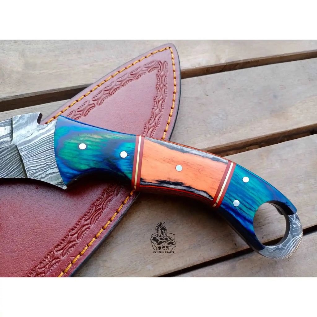 Custom made Hand forged Karambit Knife