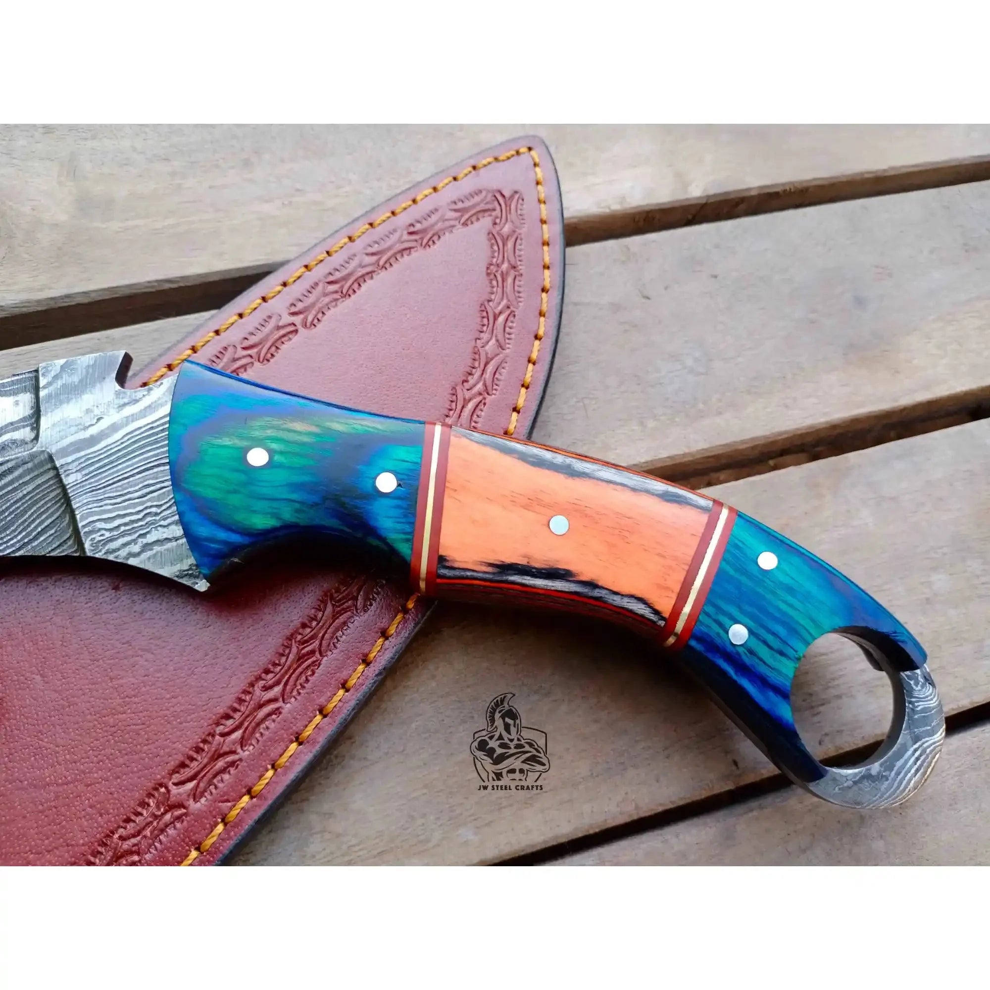 Custom made Hand forged Karambit Knife