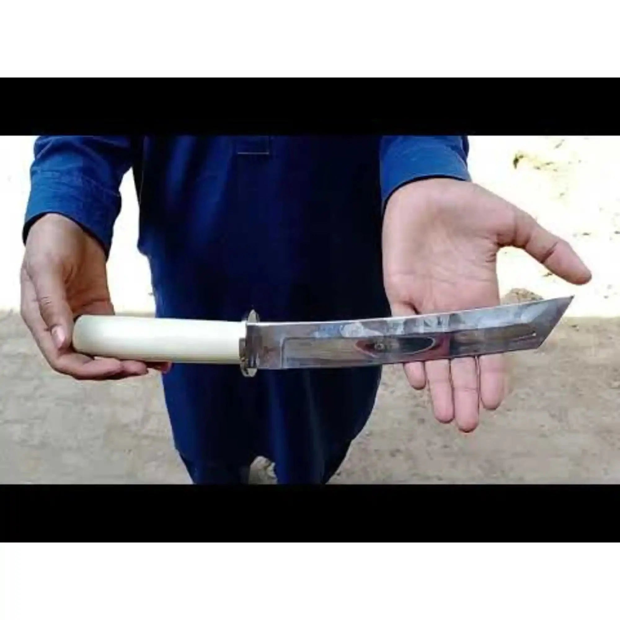 Hand-Made Tanto Knife with VG-10 Handle.