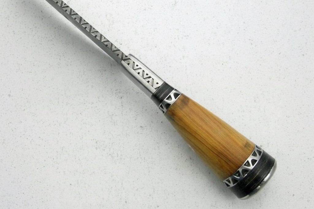 Hand-Forged Damascus Kiritsuke Chef Knife, Japanese Steel with Olive Wood Handle