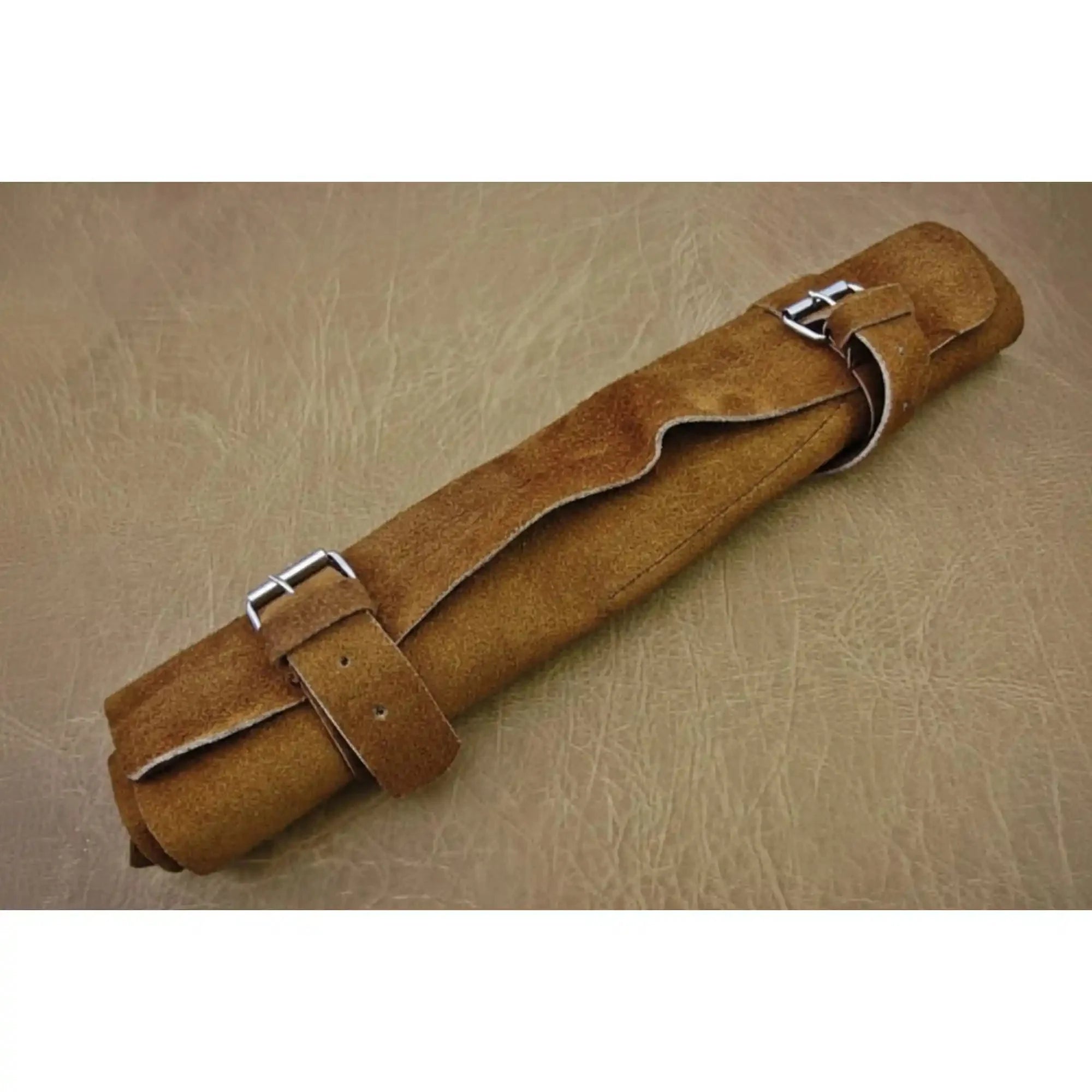 5-Piece Handmade Damascus Kitchen Knife Set with Red Pakka Wood Handles