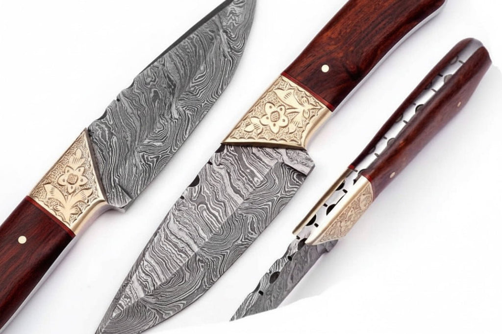 Handmade Damascus Petty Knife for Precise Kitchen Work
