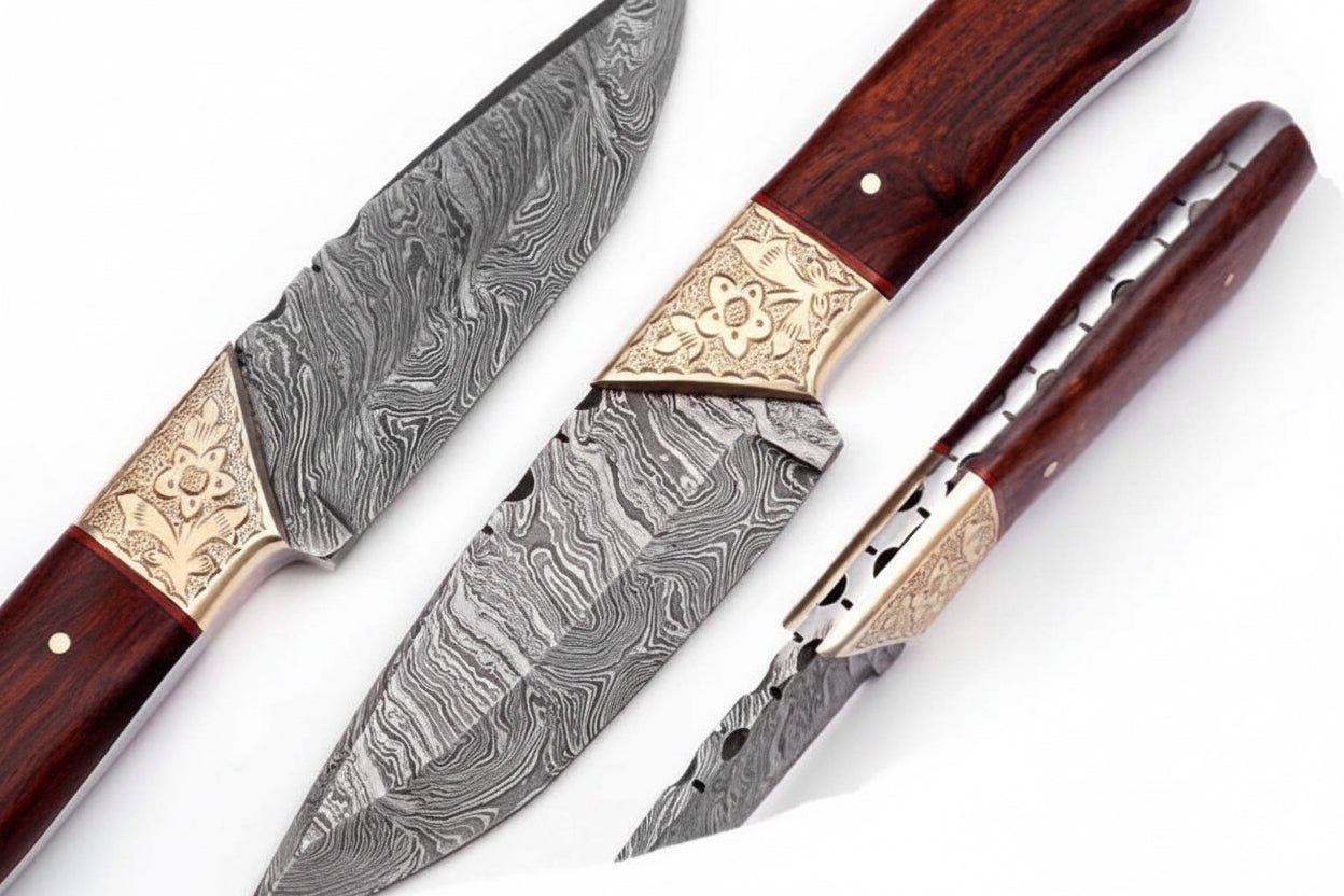 Handmade Damascus Petty Knife for Precise Kitchen Work