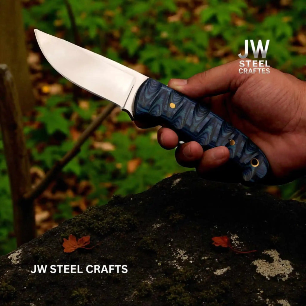 Skinner Knife J2 Stainless Steel Fixed Blade